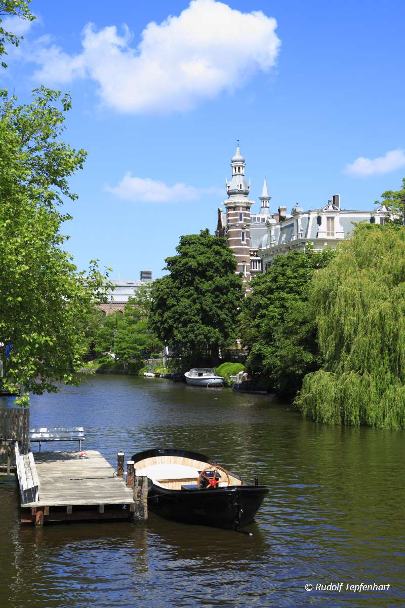 Houses in Amsterdam, Holland