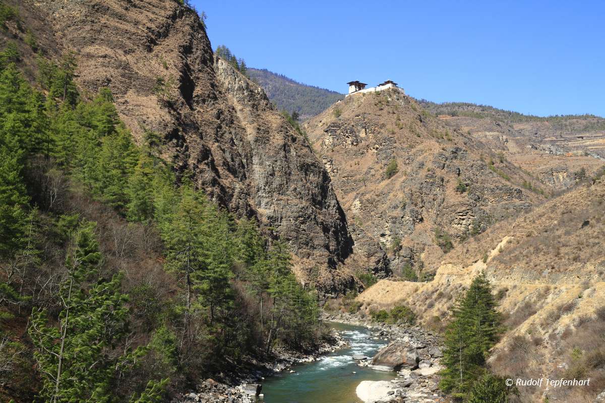 Small temple on the mountain