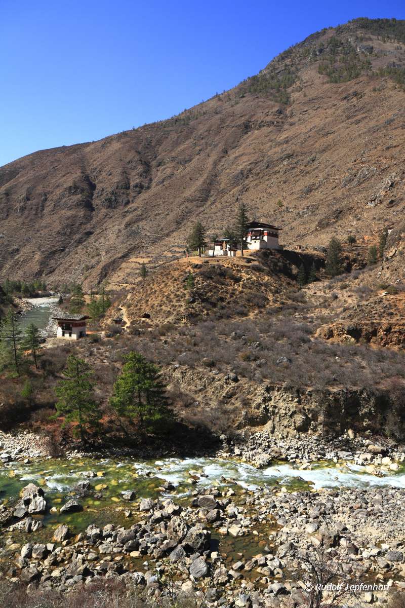 Small temple on the mountain