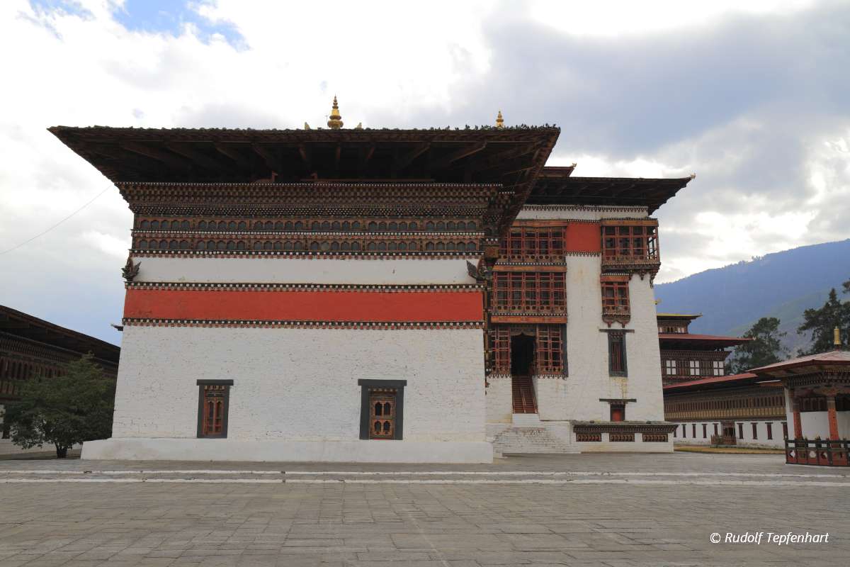Tashichho Dzong in Thimphu