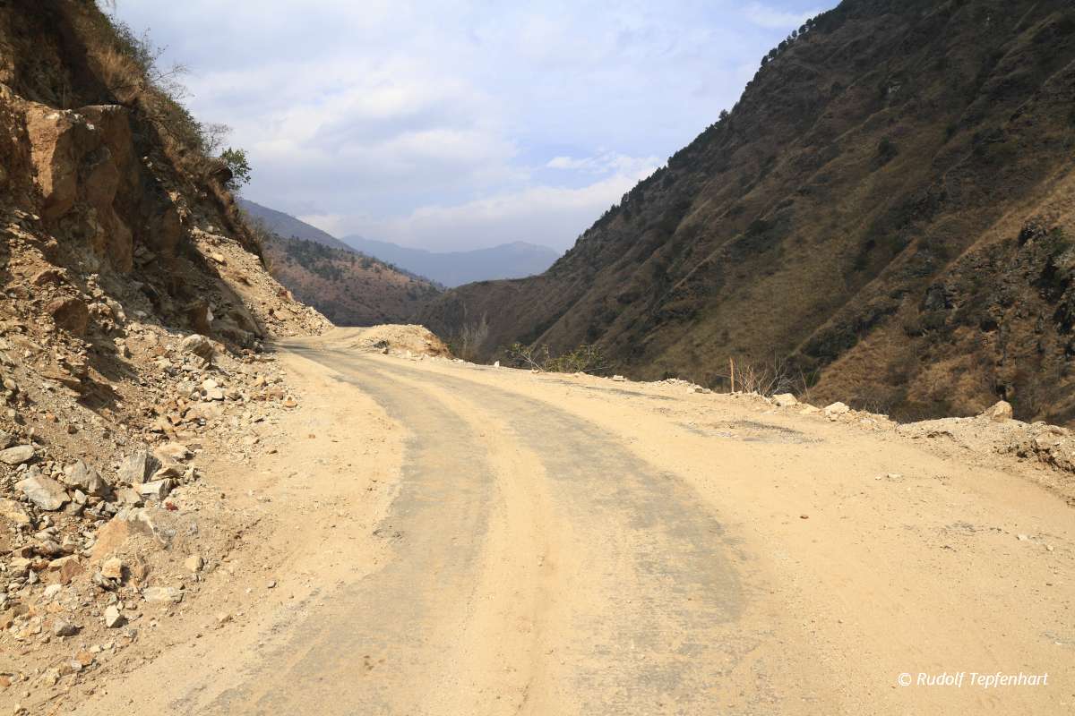 Road in Bhutan