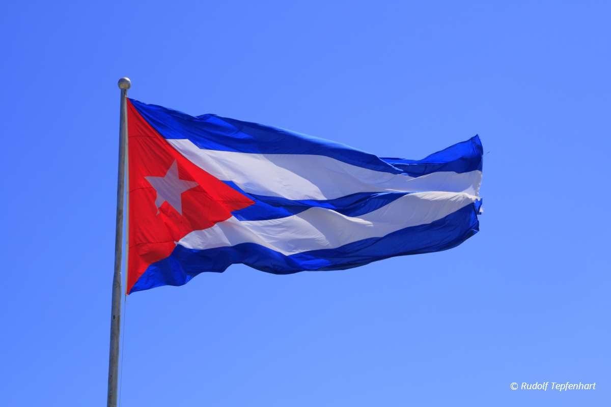 Cuba's national flag