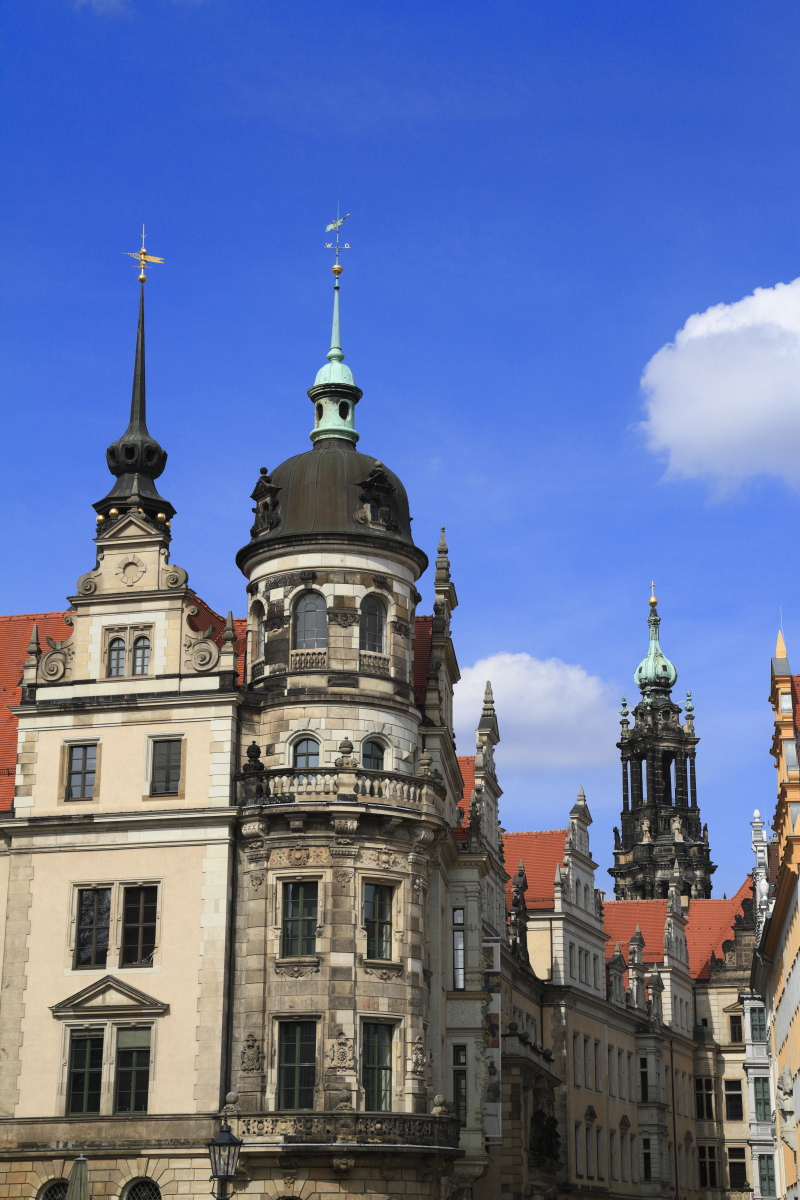 Dresden Castle or Royal Palace in Dresden, Saxony