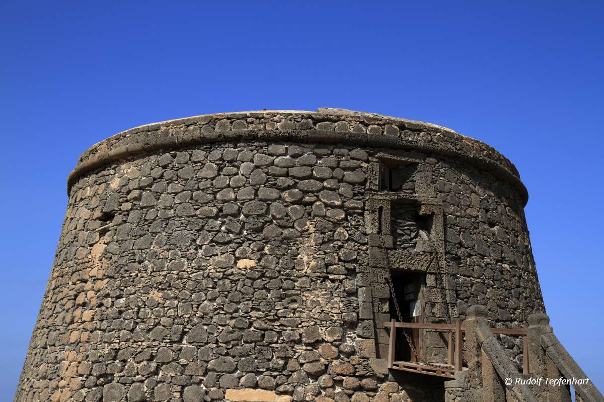 Toston tower castle in El Cotillo. Fuerteventura