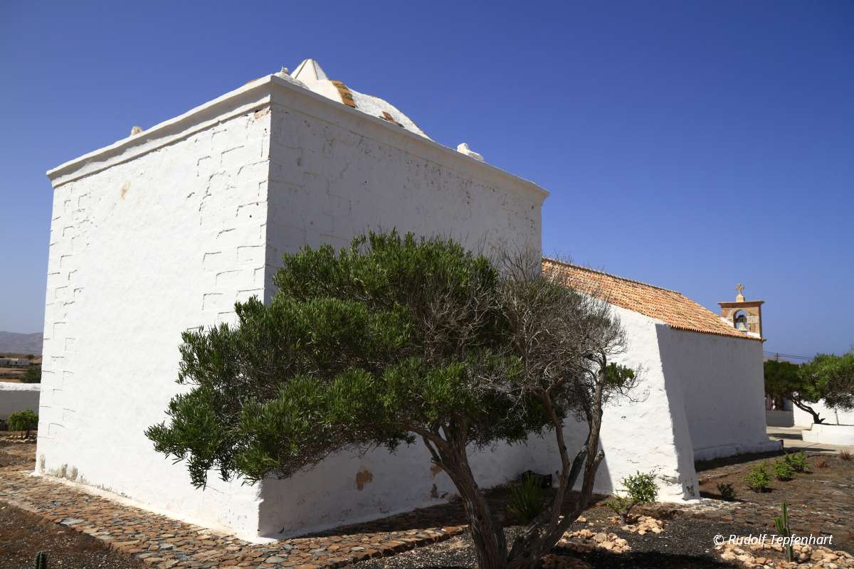 La ermita de San Agustín, Fuerteventura, Spain