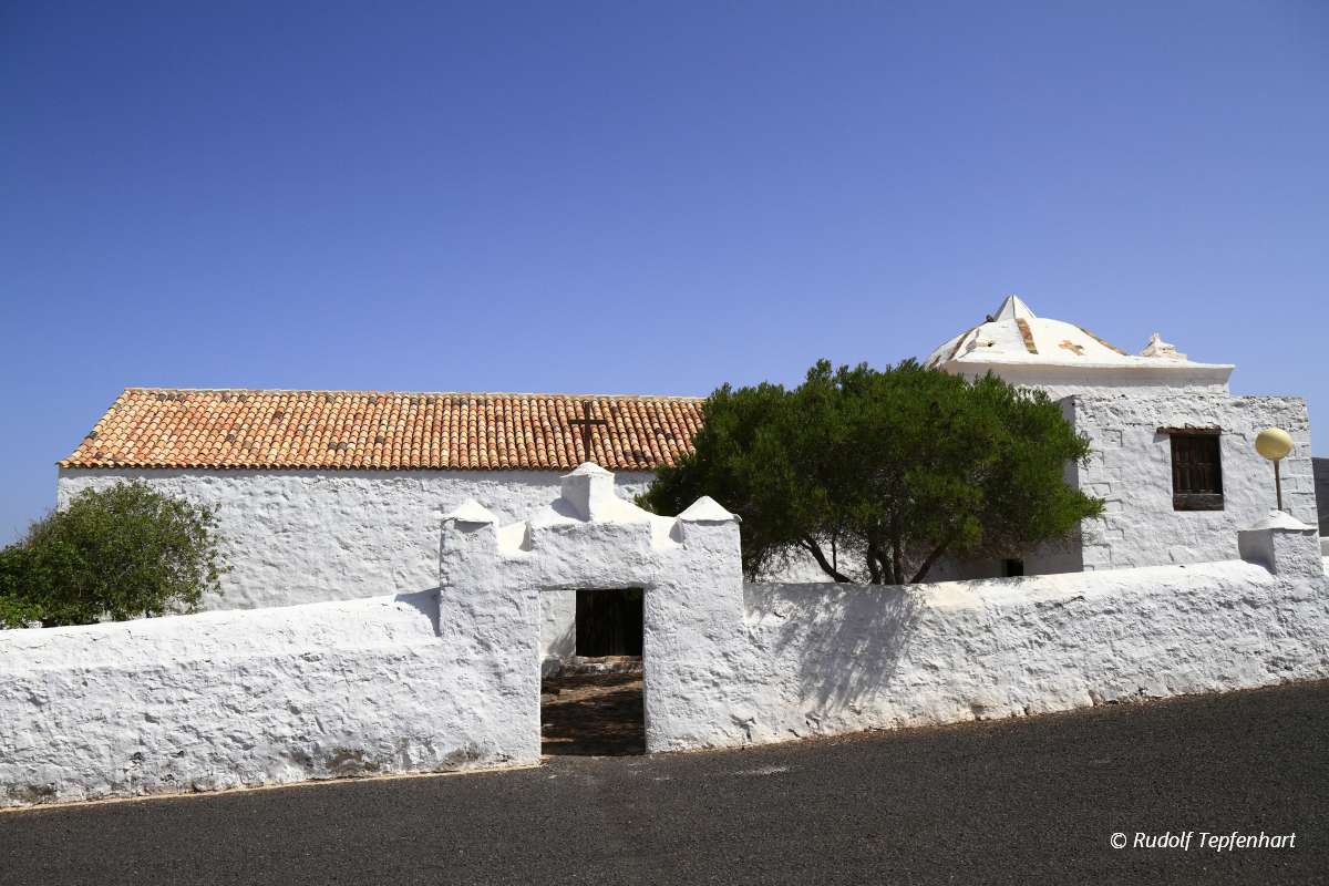 La ermita de San Agustín, Fuerteventura, Spain