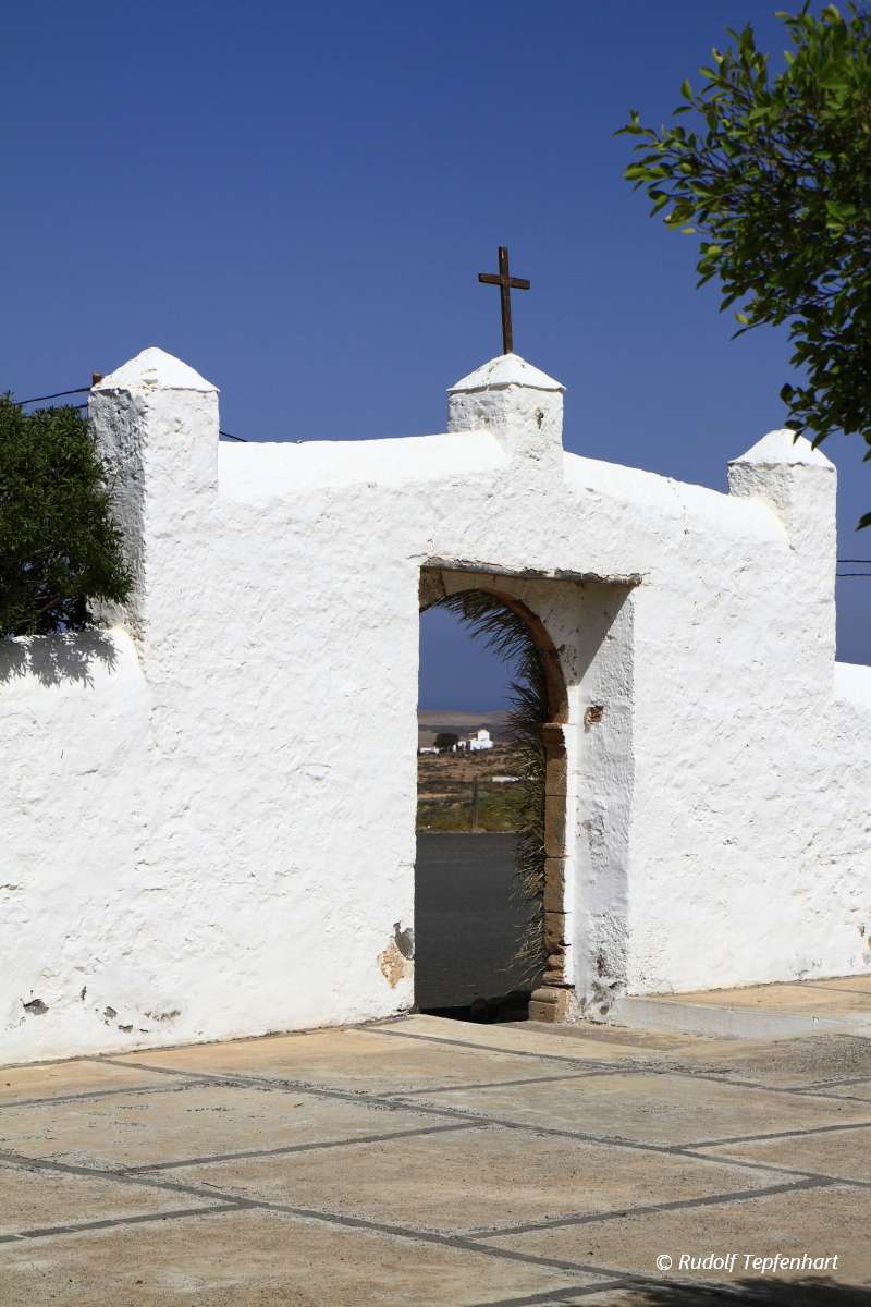 La ermita de San Agustín, Fuerteventura, Spain