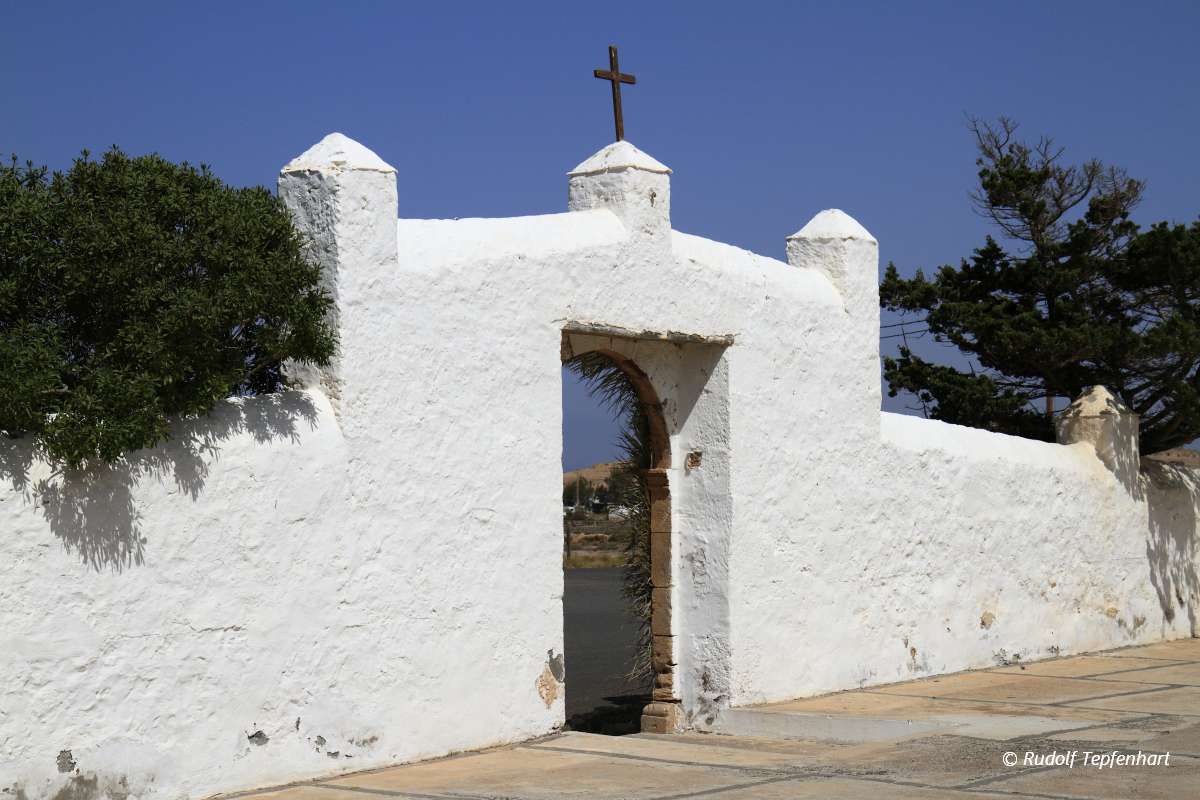 La ermita de San Agustín, Fuerteventura, Spain