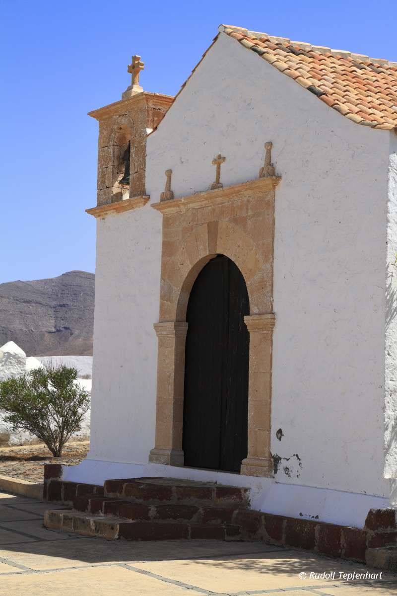 La ermita de San Agustín, Fuerteventura, Spain