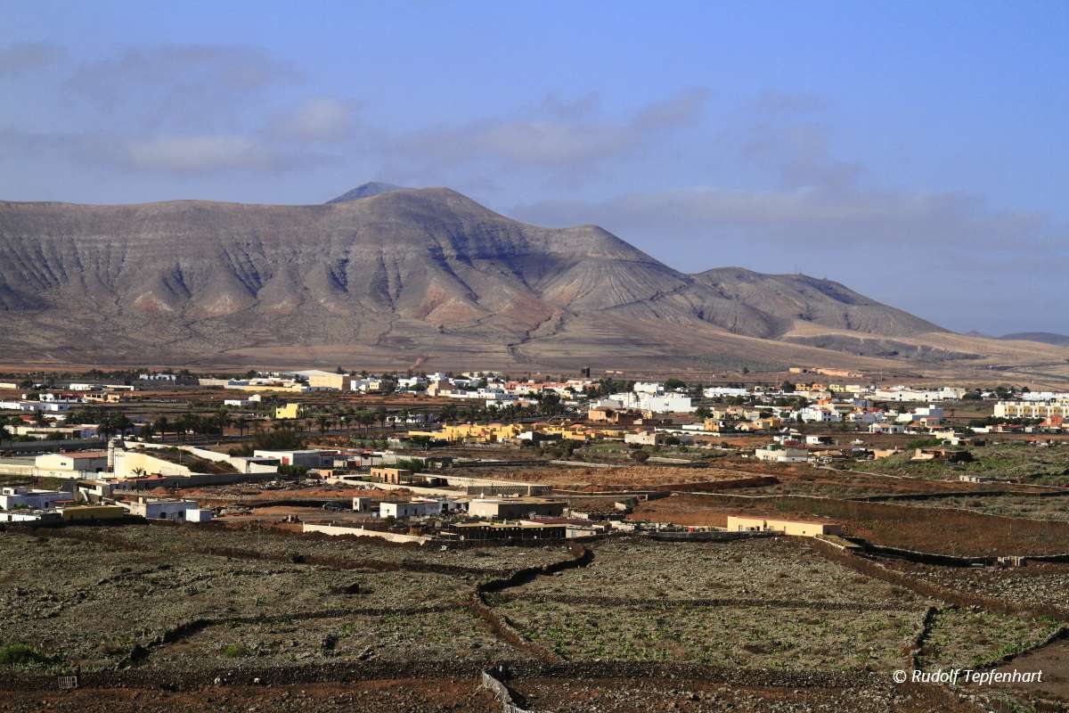 Beautiful village on Fuerteventura, Canary Islands