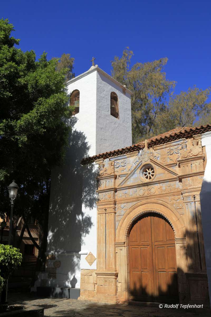 The Church of Nuestra Senora de Regla in Pajara. Fuerteventura