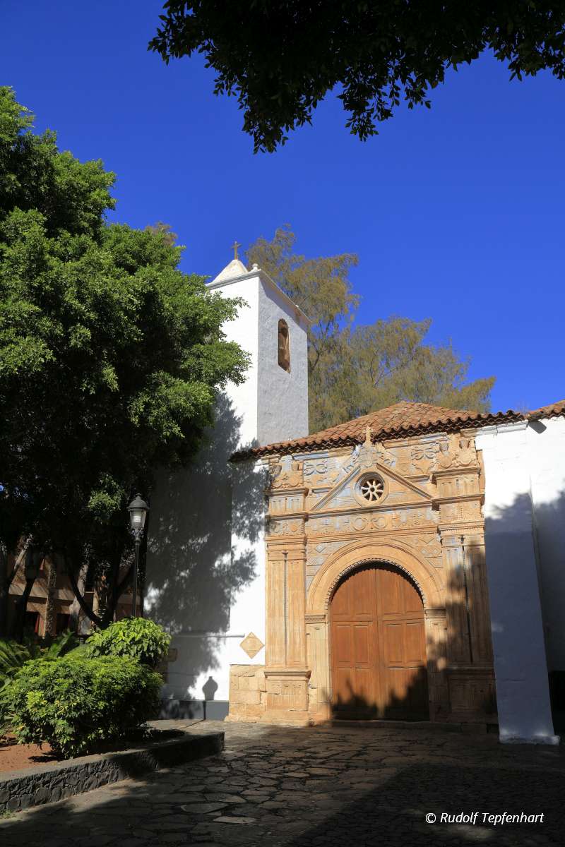 The Church of Nuestra Senora de Regla in Pajara. Fuerteventura