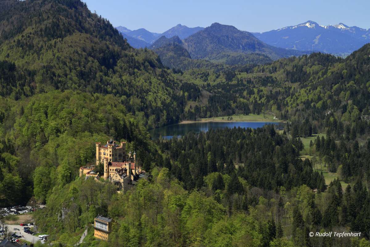 Hohenschwangau and Alpsee Lake