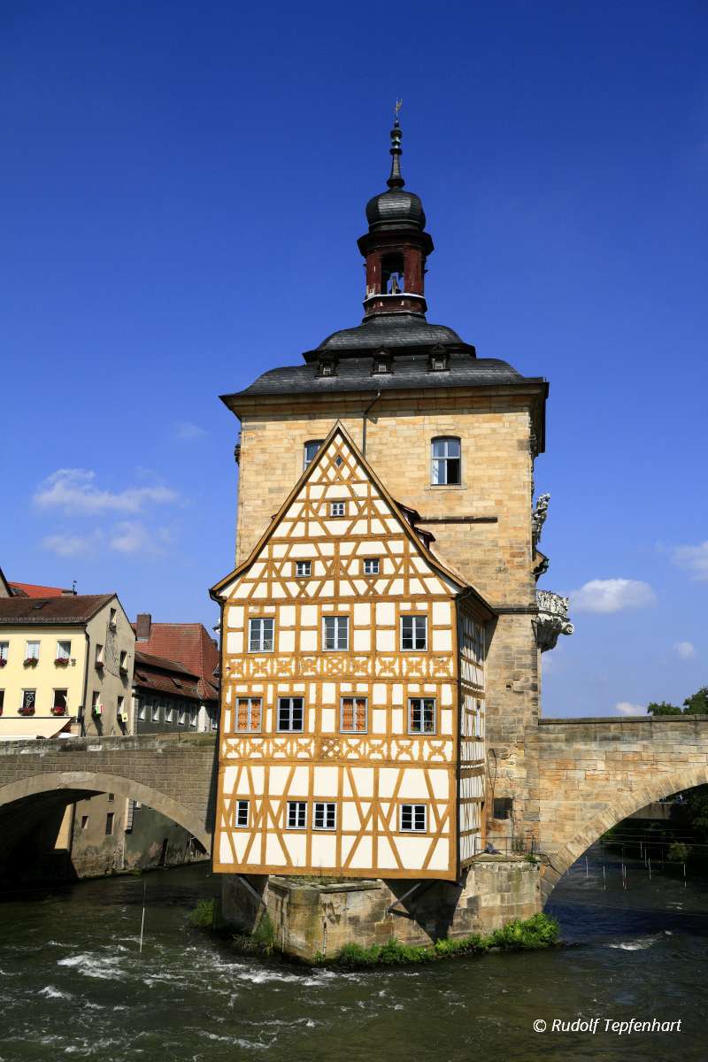 Town hall on the bridge, Bamberg