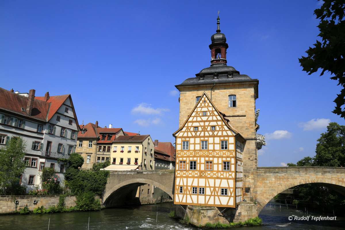 Town hall on the bridge, Bamberg