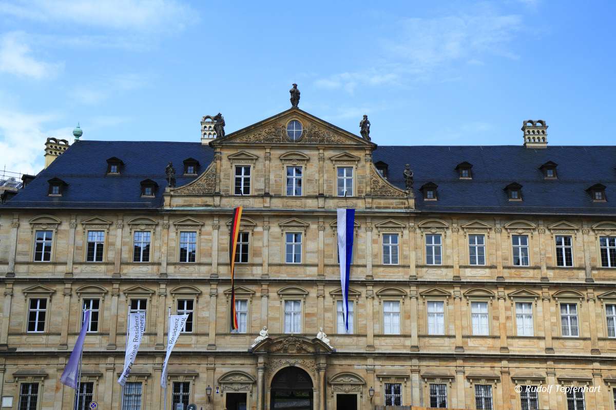 Neue Residenz building in Bamberg