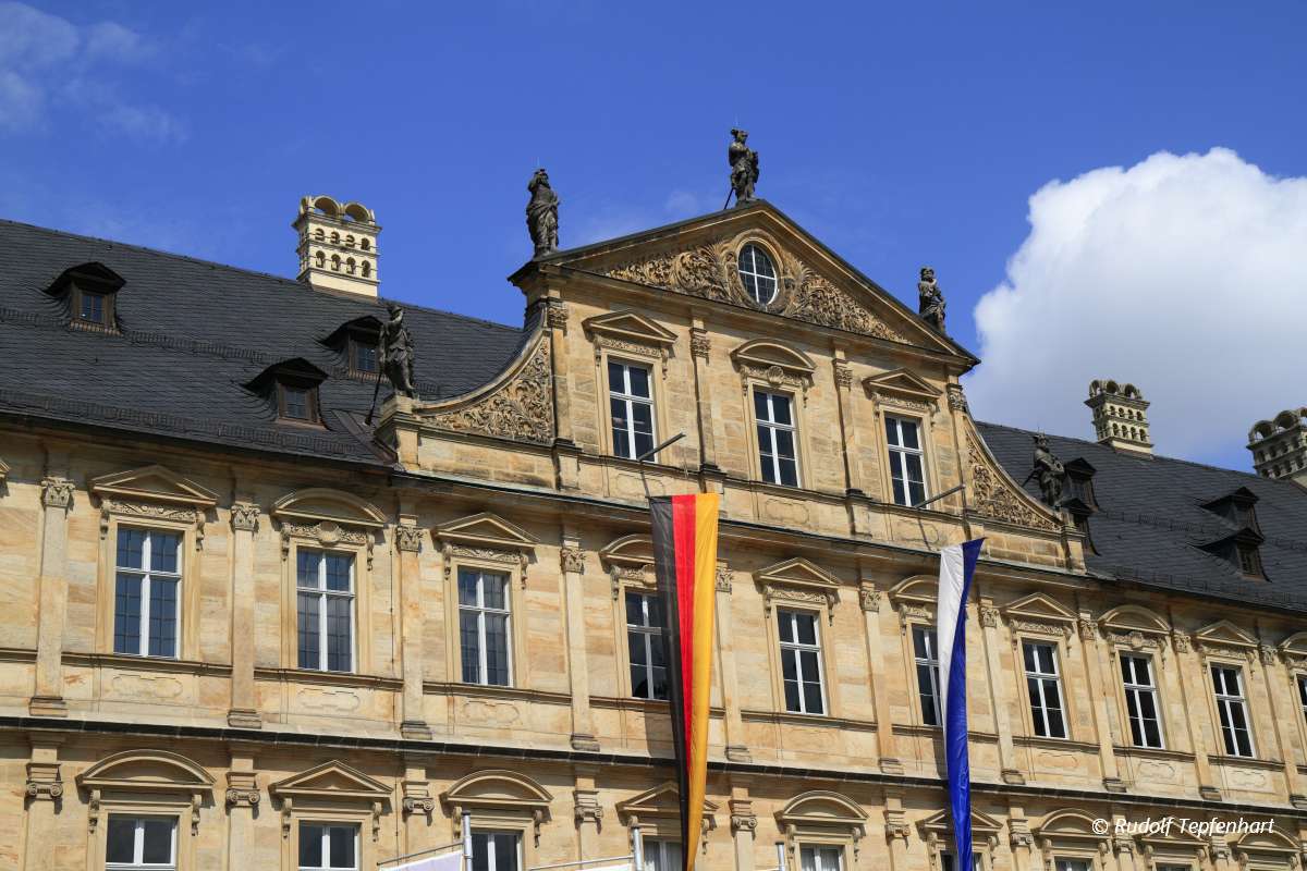 Neue Residenz building in Bamberg