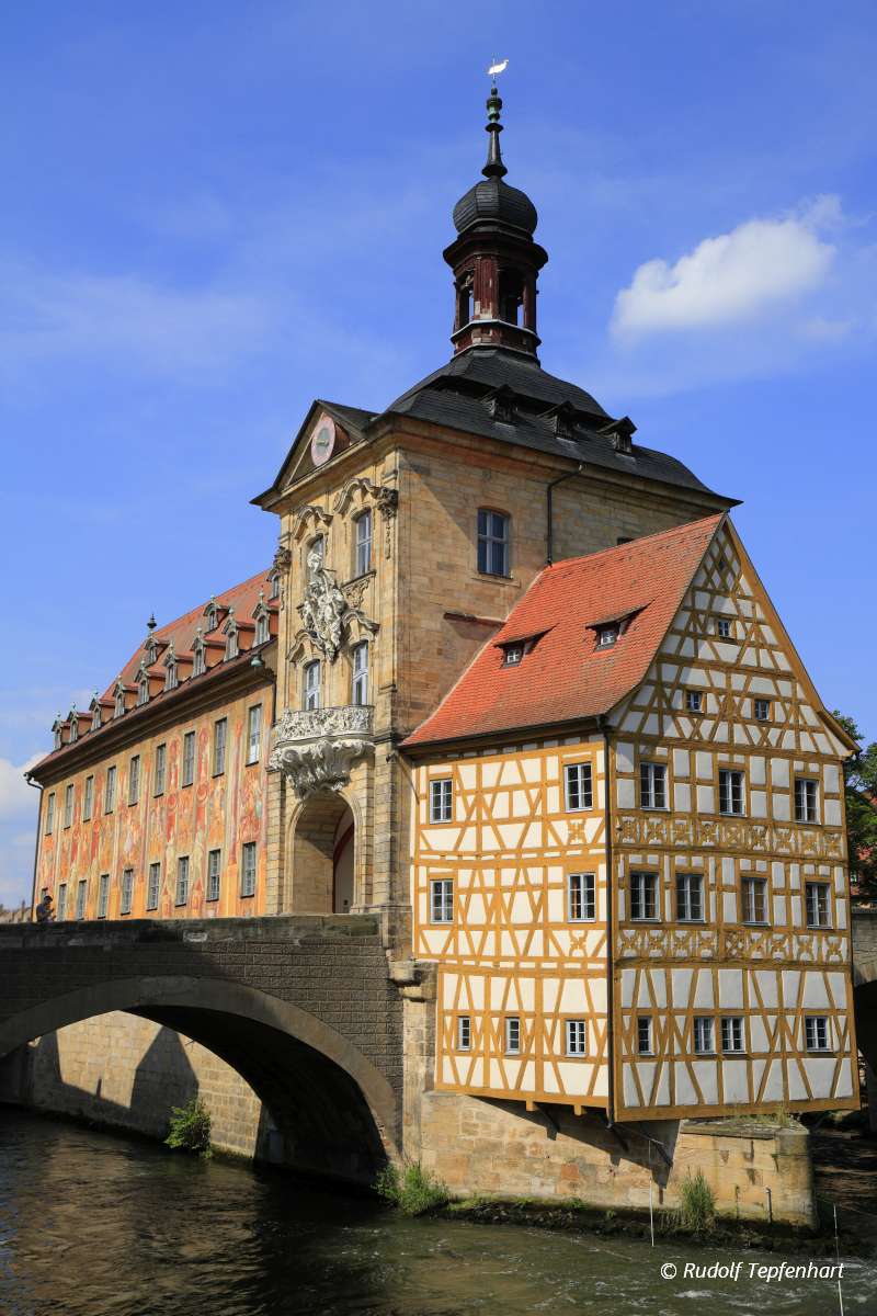 Town hall on the bridge, Bamberg