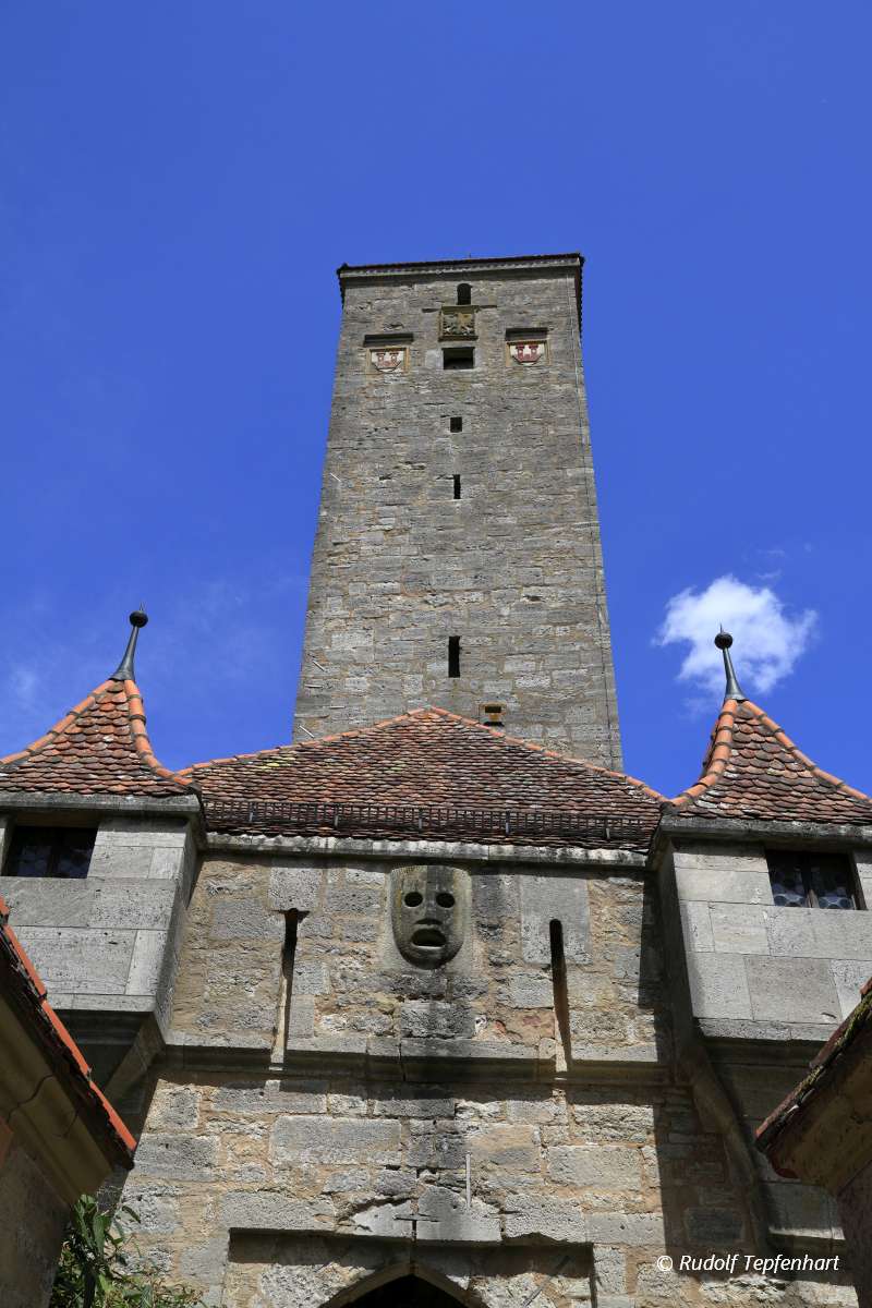 The western town gate, Rothenburg ob der Tauber
