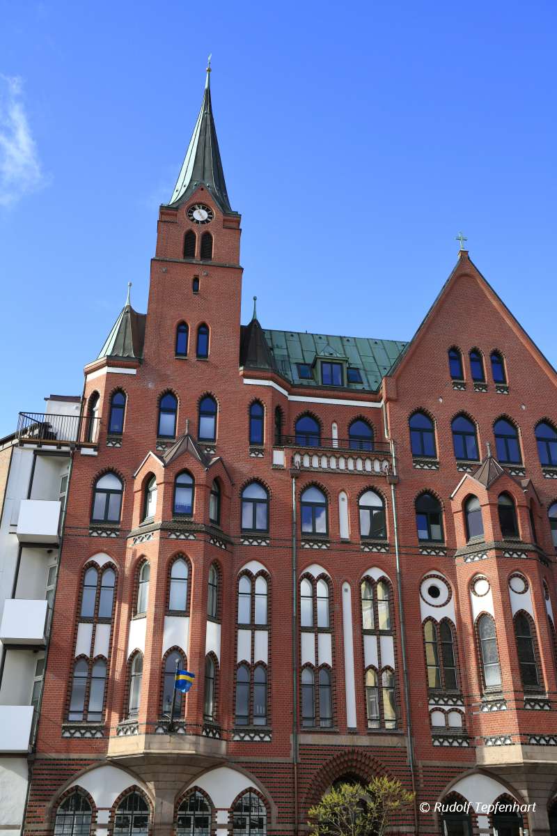 Swedish Gustav Adolf Church, Hamburg