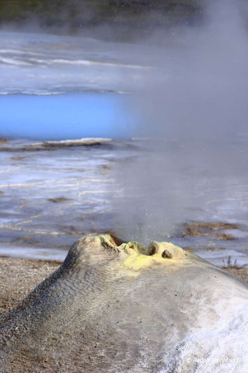 Geothermal area Hveravellir