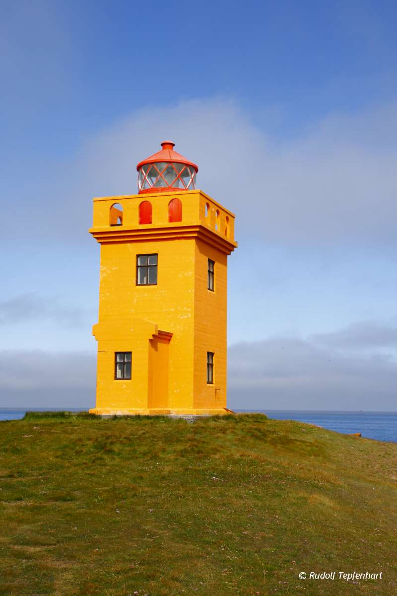 The lighthouse on the island of Grimsey