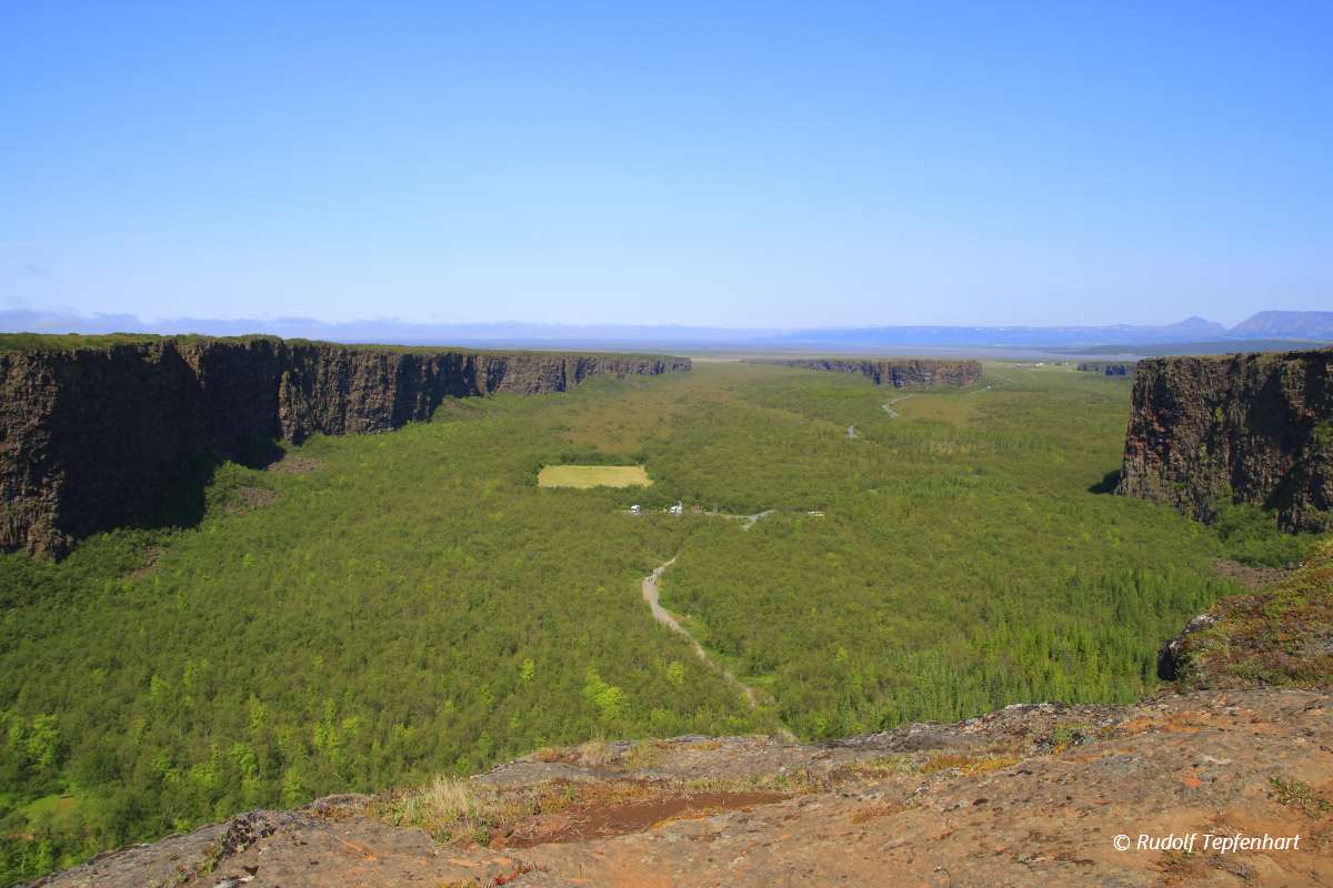 The Asbyrgi Canyon