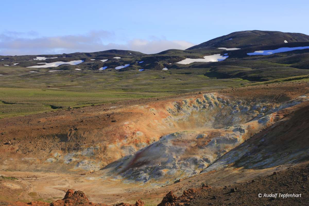 The lava field of Leirhnjukur