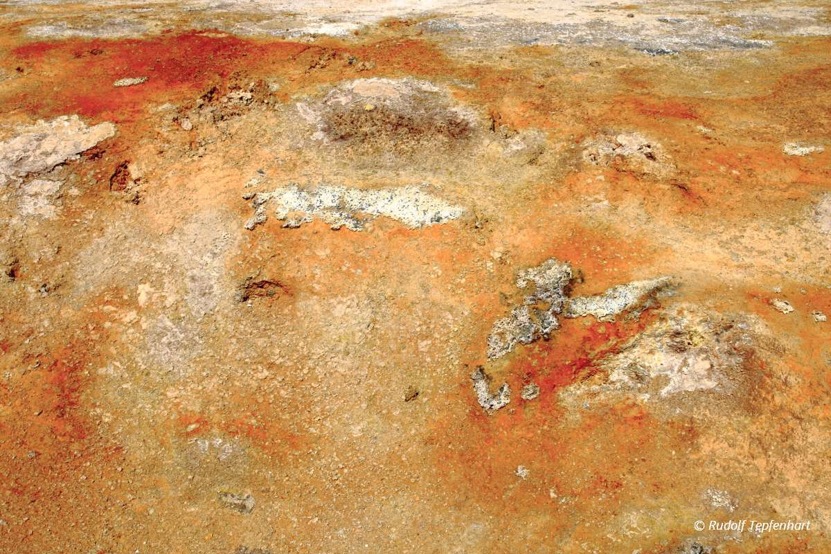 The lava field of Leirhnjukur