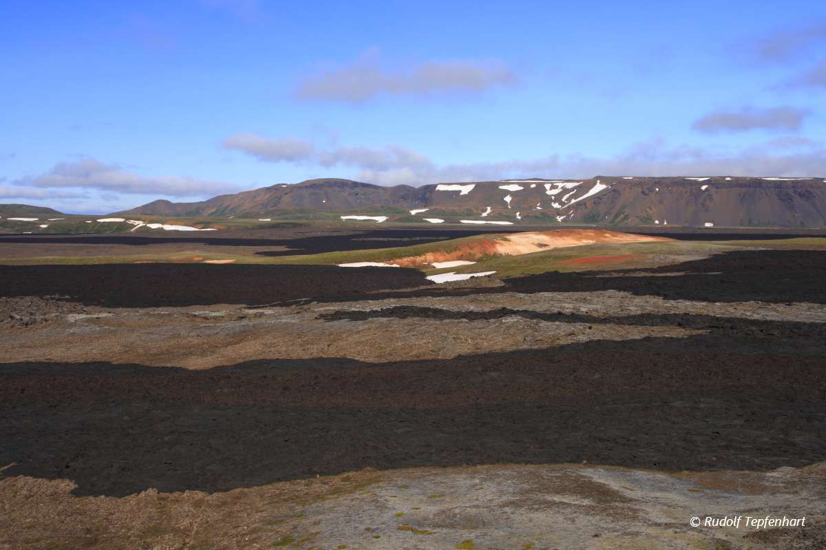 The lava field of Leirhnjukur