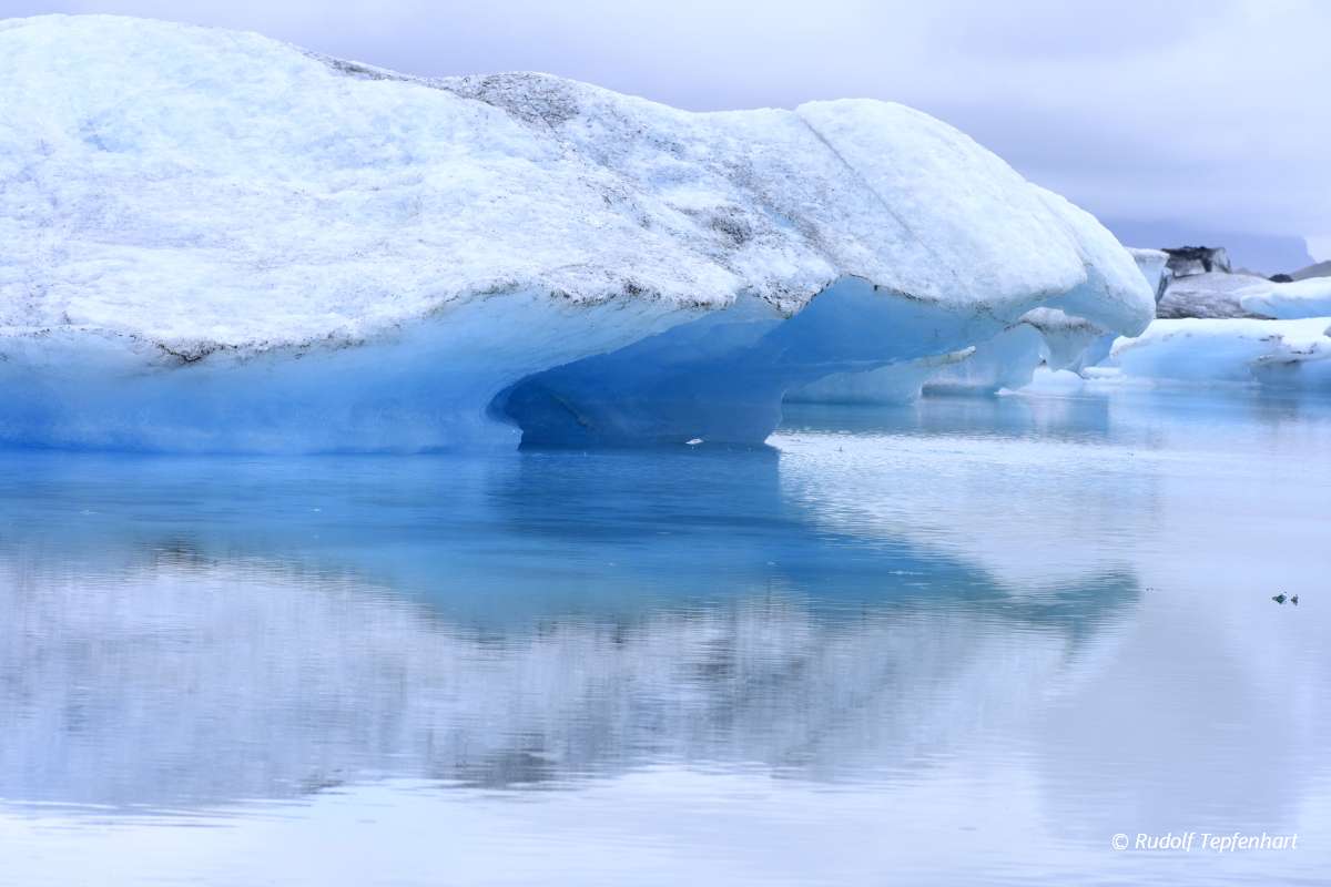 The Jokulsarlon lake