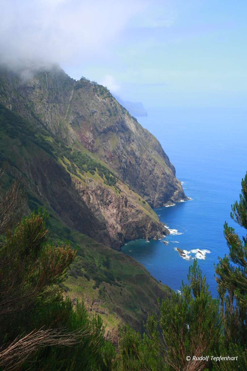 The north coast of Madeira