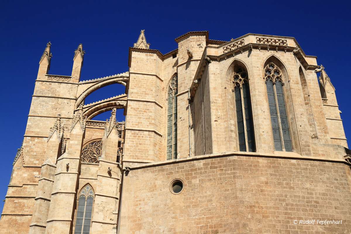Cathedral of Palma Mallorca or La Seu Mallorca, Balearic Islands