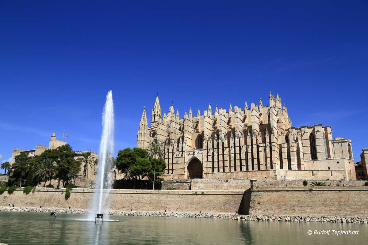 Cathedral of Palma Mallorca or La Seu Mallorca, Balearic Islands