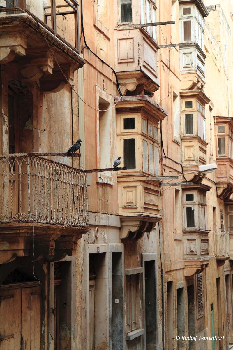Street in Valletta, Malta