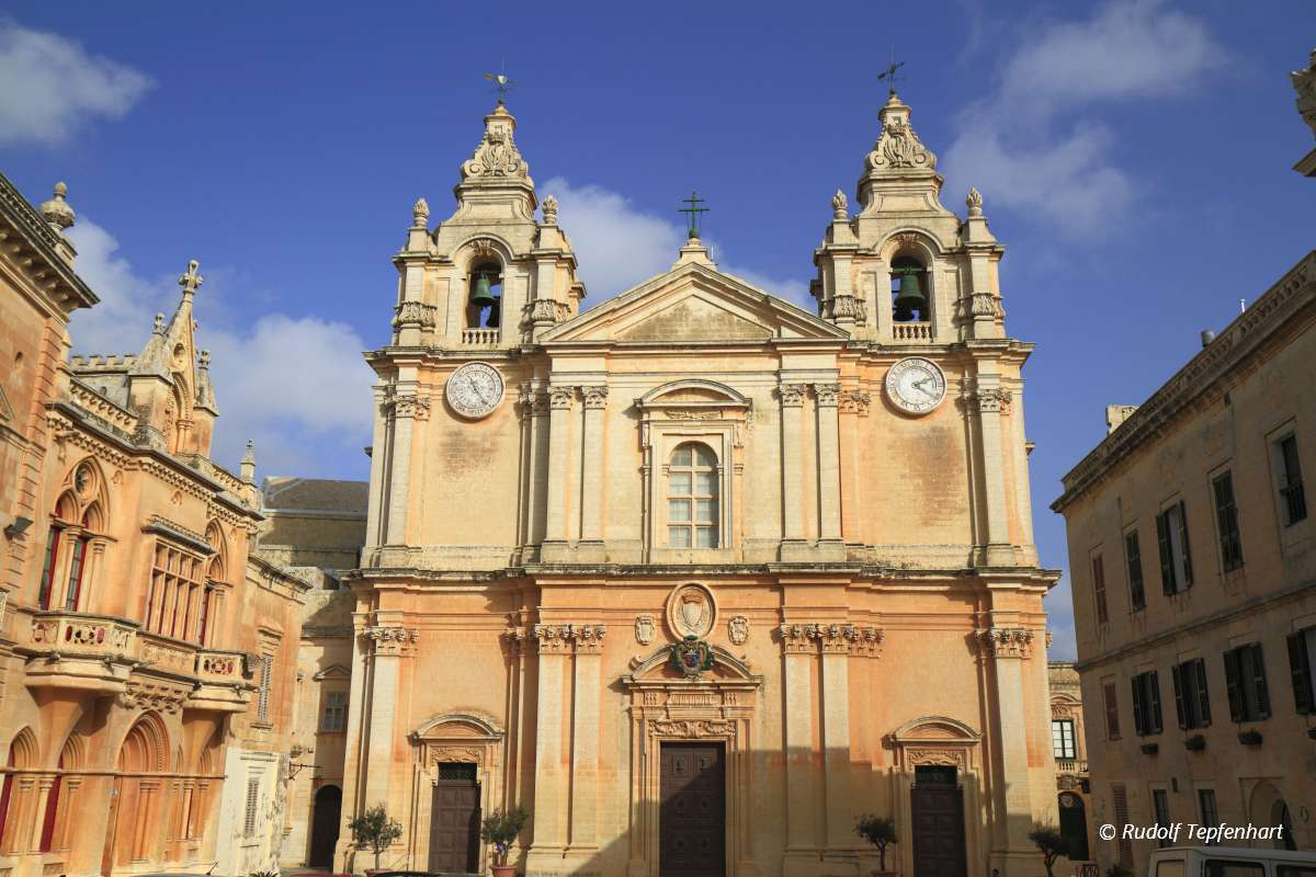 St. Peter & Paul Cathedral in Mdina.