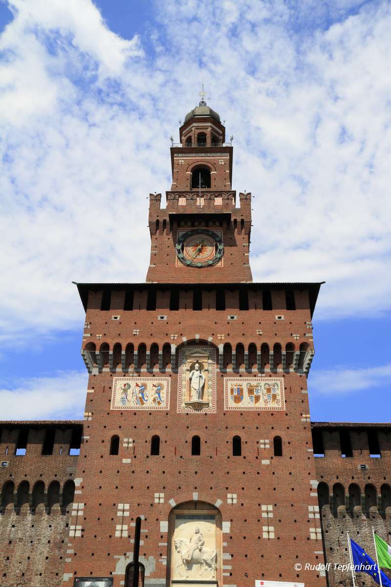 Castello Sforzesco is a castle in Milan
