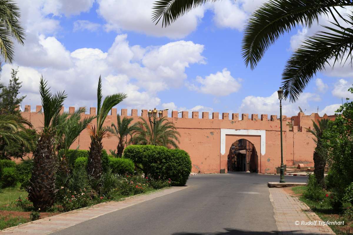 Marrakesh Old City Walls