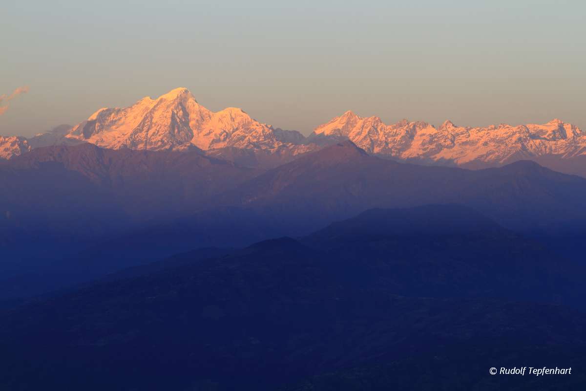 View of the Himalaya