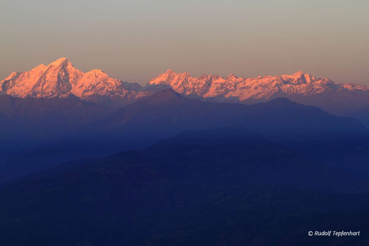 View of the Himalaya