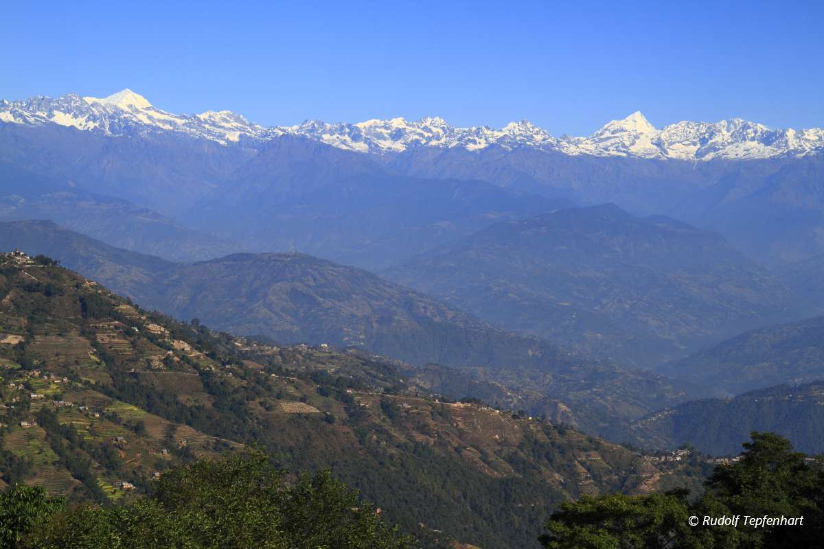 View of the Himalaya