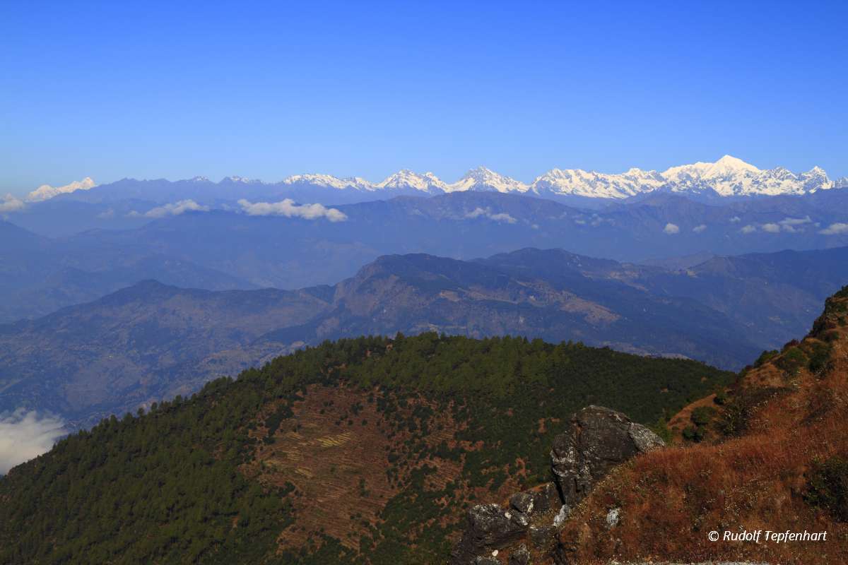 View of the Himalaya