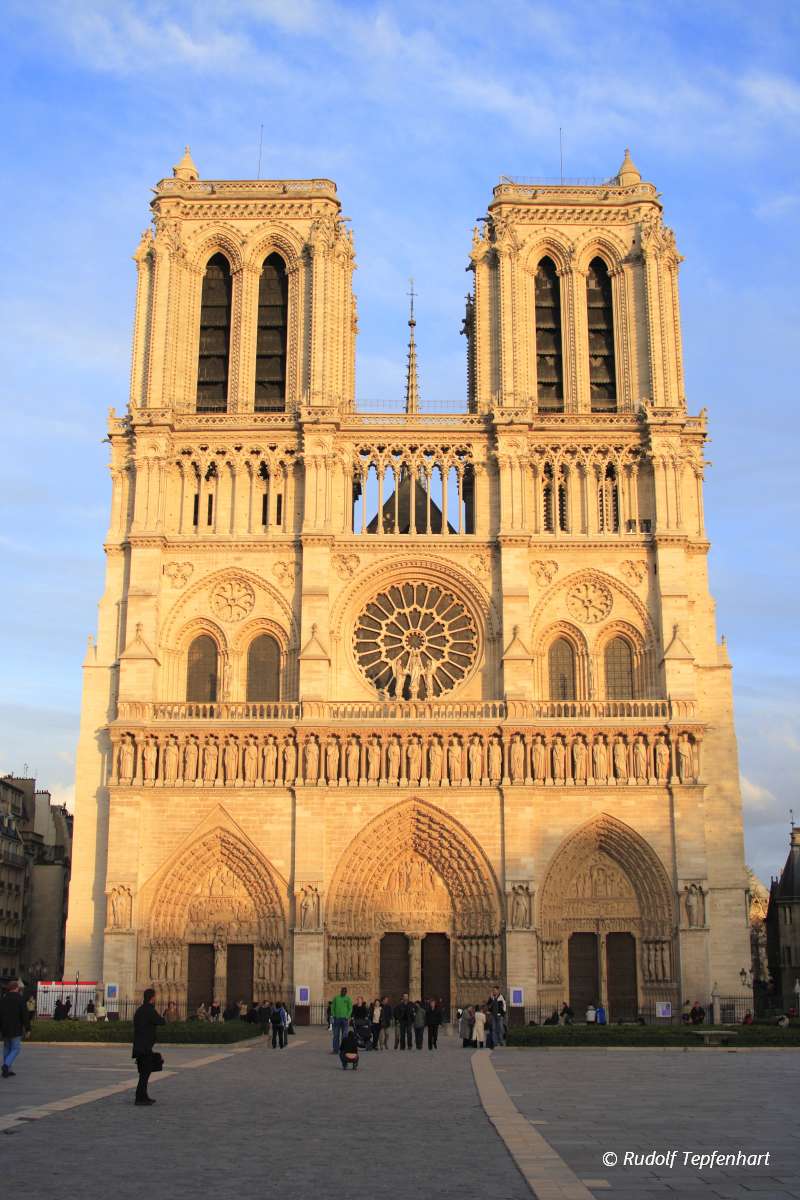 The Cathedral of Notre Dame in Paris