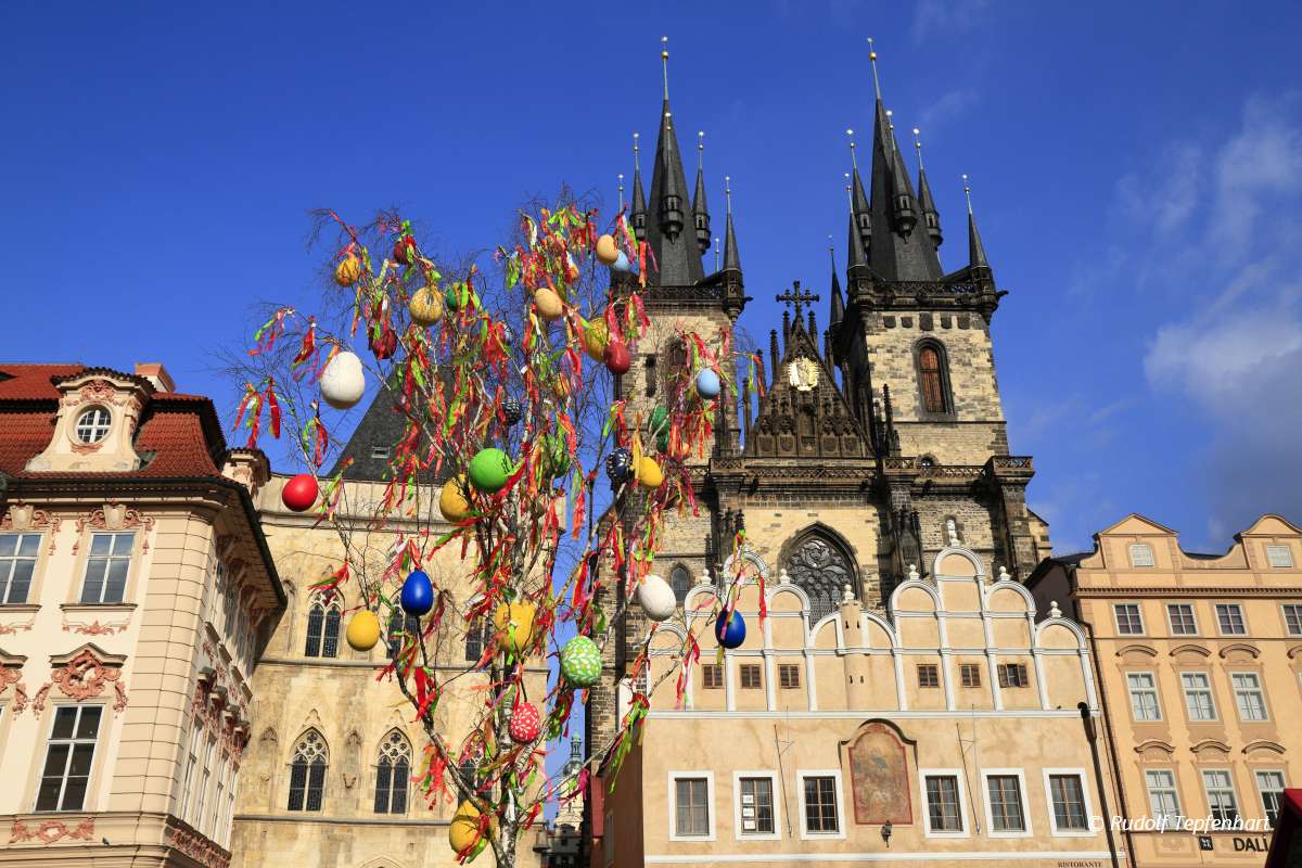 St. Teyn gothic cathedral, Prague