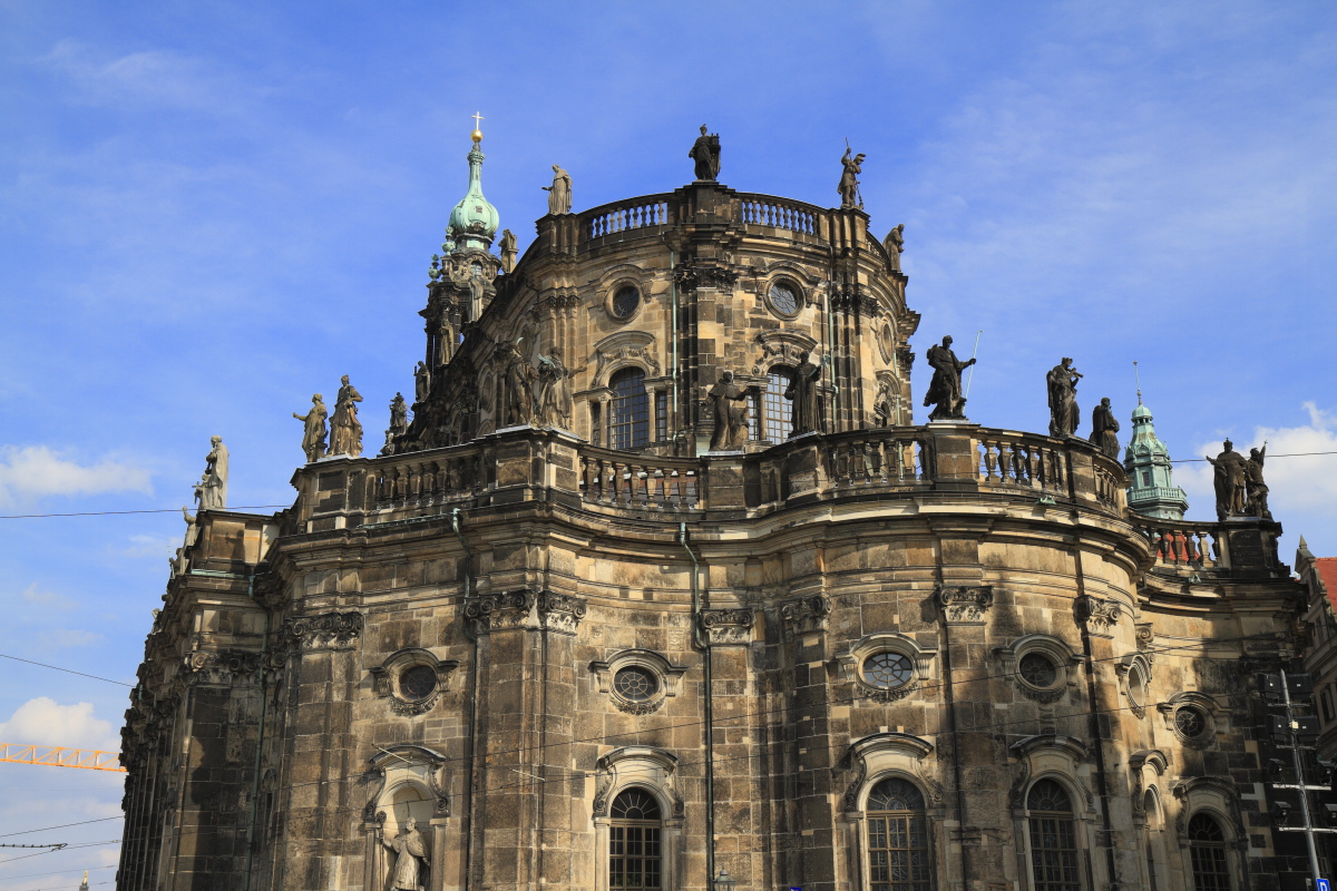 Cathedral of the Holy Trinity in Dresden, Germany