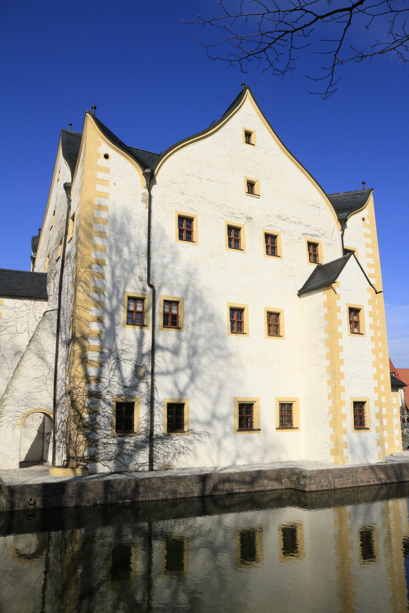 Water Castle Klaffenbach in Chemnitz, Germany