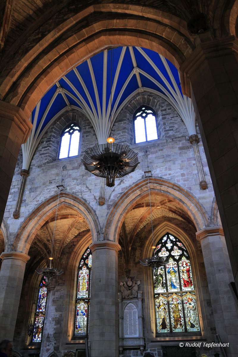 St. Giles Cathedral,  Edinburgh, Scotland.
