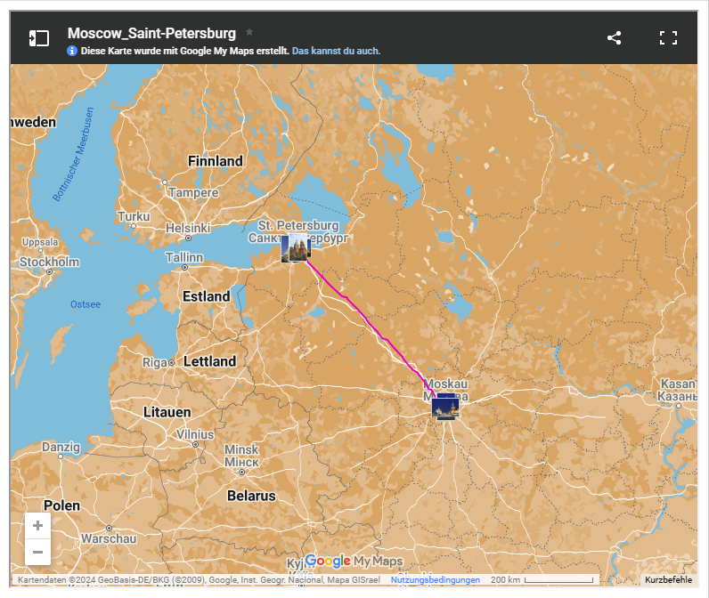 Moscow-Saint-Petersburg