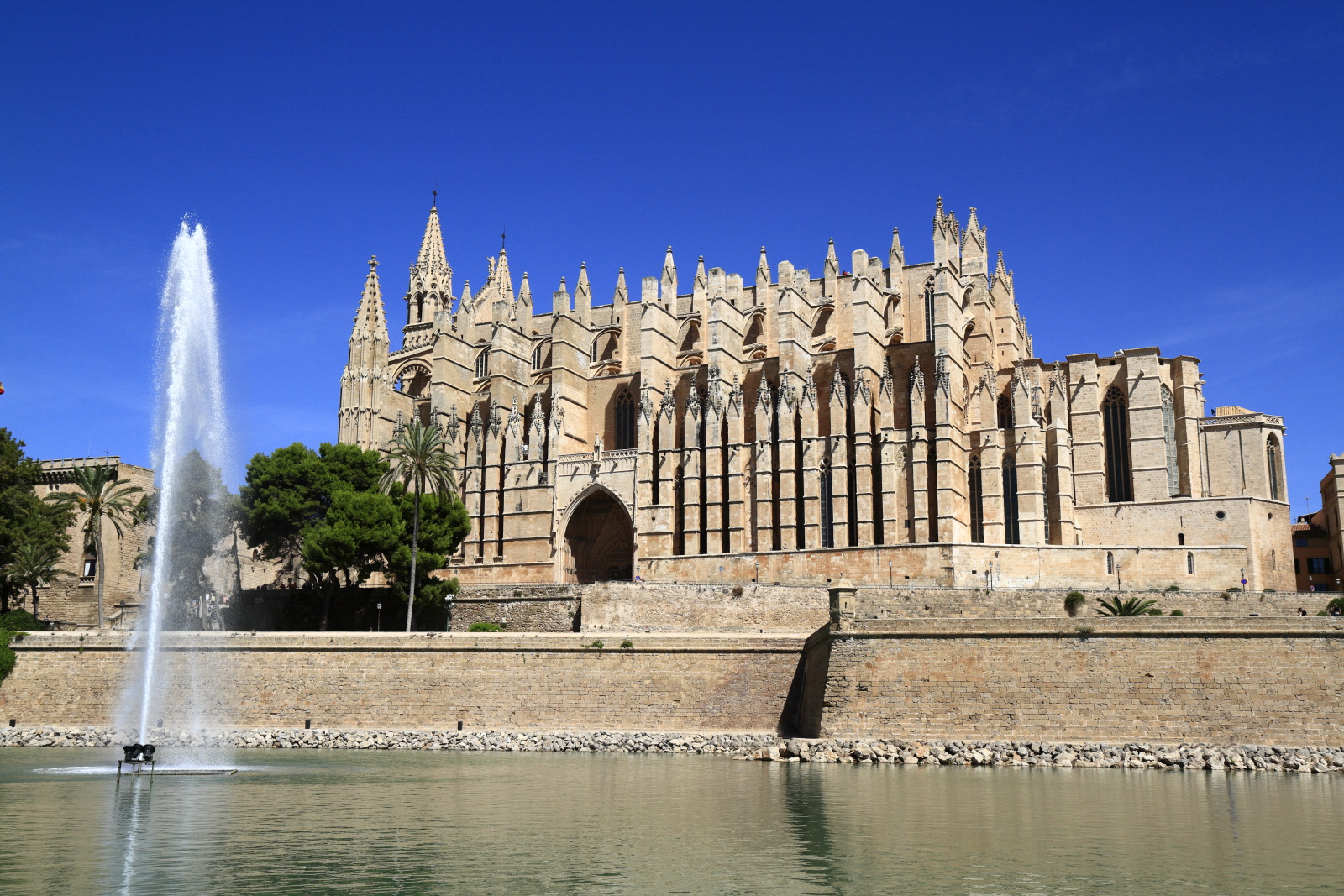 Cathedral of Palma Mallorca or La Seu Mallorca, Balearic Islands